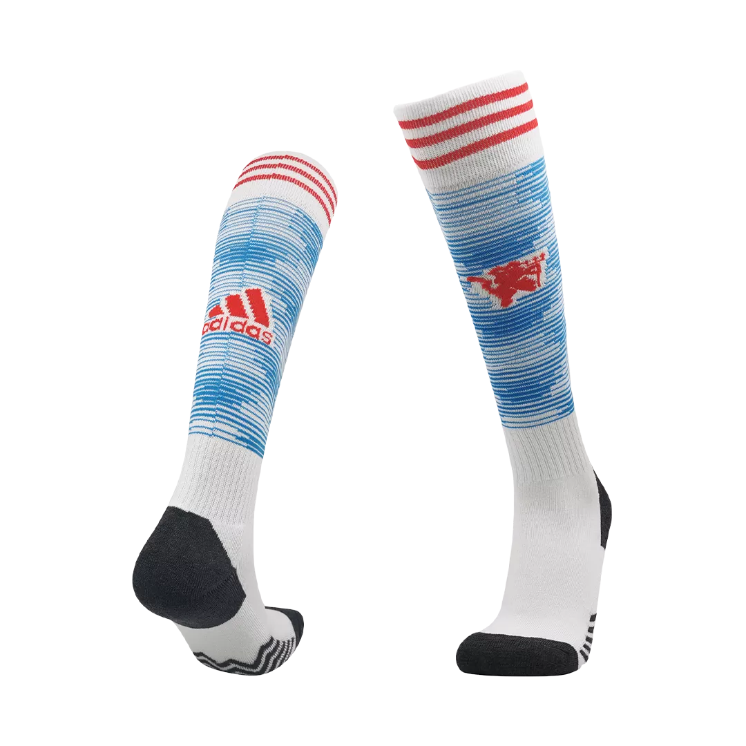 Adidas RONALDO #7 Manchester United Away Soccer Jersey Kit(Jersey+Shorts+Socks) 2021/22 - soccerdealshop