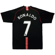 Retro RONALDO #7 2007/08 Manchester United Away Soccer Jersey - soccerdeal