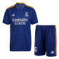 Adidas Real Madrid Away Soccer Jersey Kit(Jersey+Shorts) 2021/22