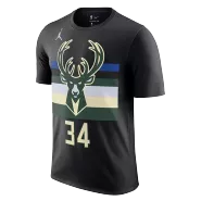 Milwaukee Bucks Giannis Antetokounmpo #34 Swingman NBA Jersey - soccerdeal