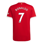 Replica Adidas RONALDO #7 Manchester United Home Soccer Jersey 2021/22