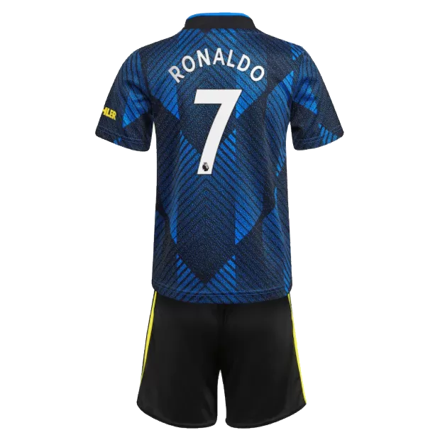 RONALDO #7 Manchester United Third Away Jersey 2021/22 - Long