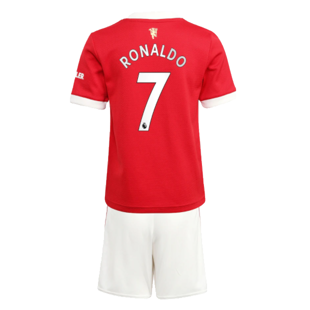 2021/22 Kids adidas Cristiano Ronaldo Manchester United Home Jersey -  SoccerPro