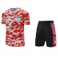 Adidas Manchester United Training Soccer Jersey Kit(Jersey+Shorts) 2021/22