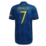 Authentic Adidas RONALDO #7 Manchester United Third Away Soccer Jersey 2021/22 - UCL Edition - soccerdealshop