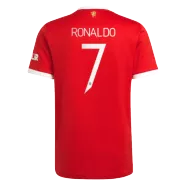 Replica Adidas RONALDO #7 Manchester United Home Soccer Jersey 2021/22 - UCL Edition - soccerdealshop