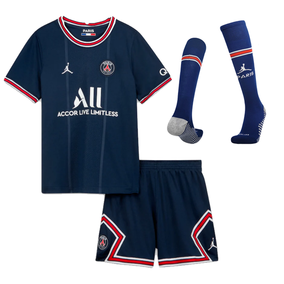 PSG Soccer Jersey Fourth Away Kit(Jersey+Shorts+Socks) 2021/22