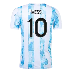Adidas Argentina '22 3-Star Lionel Messi #10 Home Replica Jersey - S Each