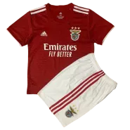 Kid's Adidas Benfica Home Soccer Jersey Kit(Jersey+Shorts) 2021/22 - soccerdealshop