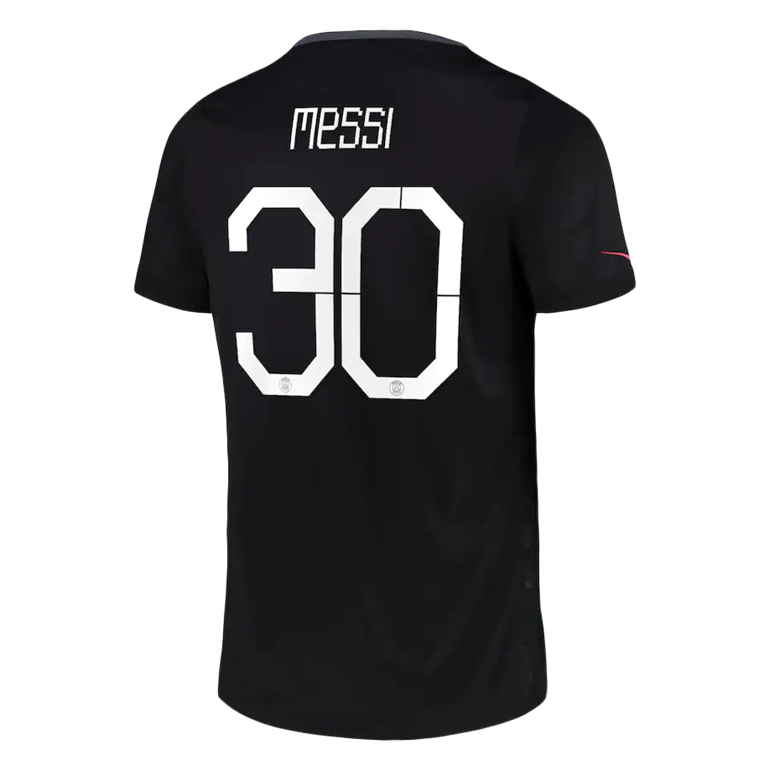 Women's Messi #30 PSG Home Jersey 2021/22 By Jordan - UCL Edition