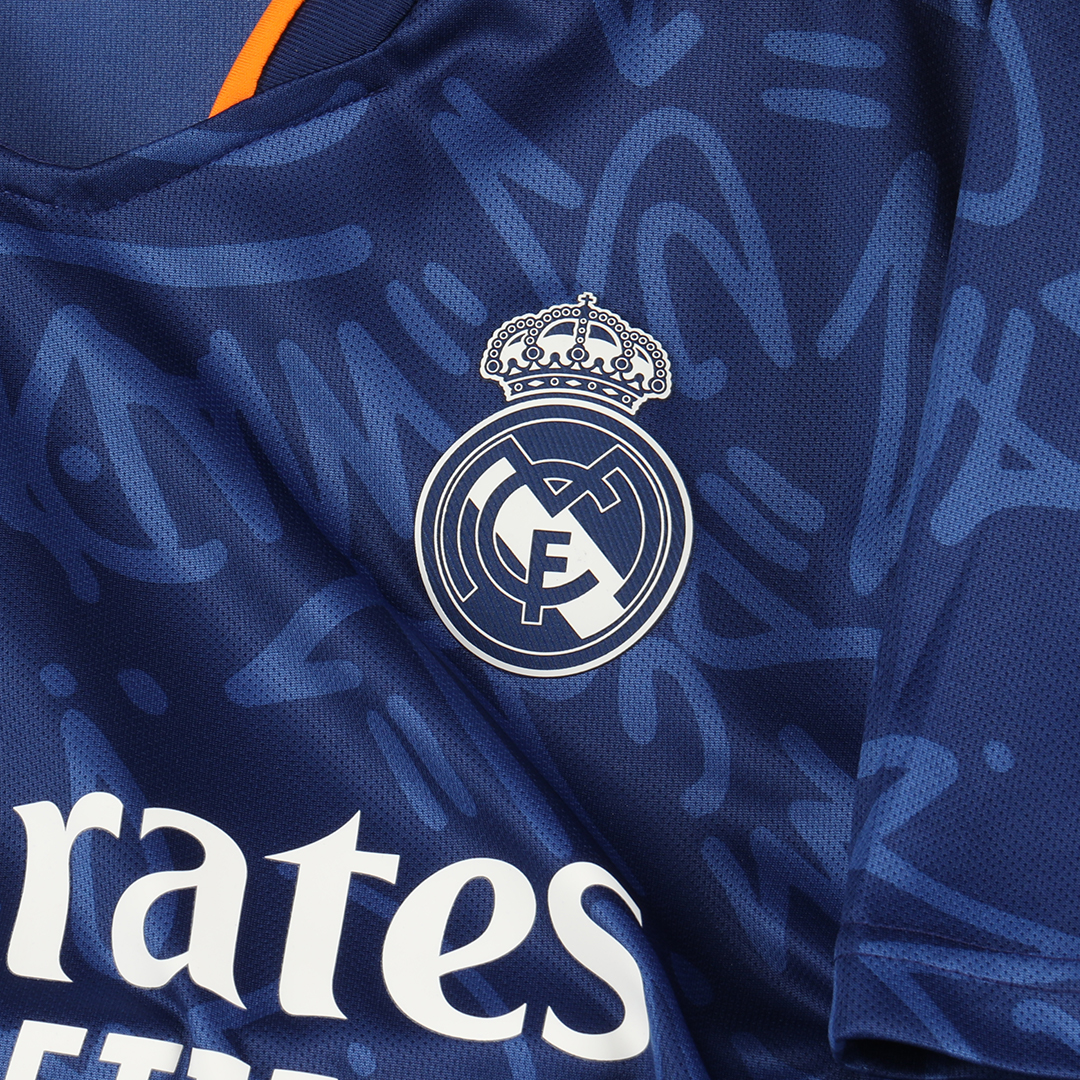 2021/22 Real Madrid Authentic Away Jersey #20 Vini Jr. 2XL UCL