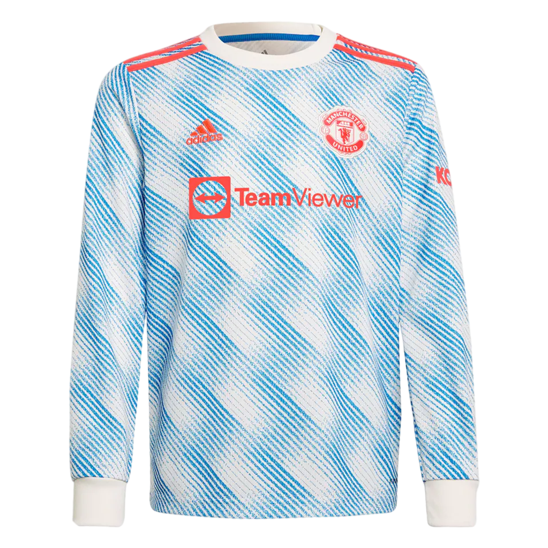 RONALDO #7 Manchester United Third Away Jersey 2021/22 - Long Sleeve