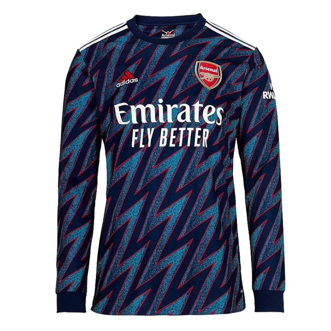 Adidas Arsenal Third Away Long Sleeve Soccer Jersey 2021/22