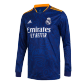 Adidas Real Madrid Away Long Sleeve Soccer Jersey 2021/22