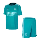 Adidas Real Madrid Third Away Soccer Jersey Kit(Jersey+Shorts) 2021/22 - soccerdealshop