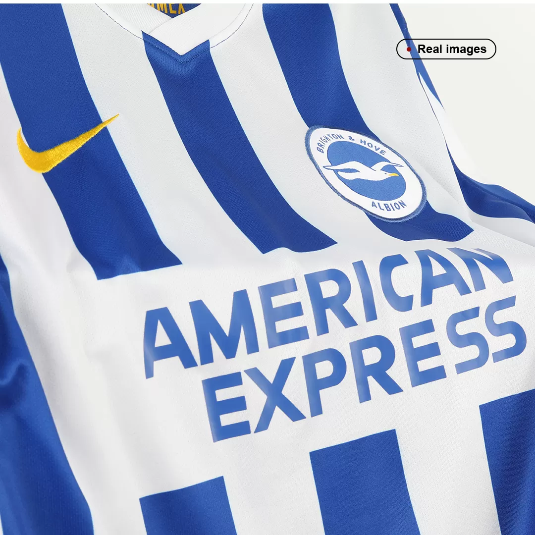 Brighton & Hove Albion FC Style 7 EPL Blue Custom Name Baseball Jersey Shirt  For Fans - Freedomdesign