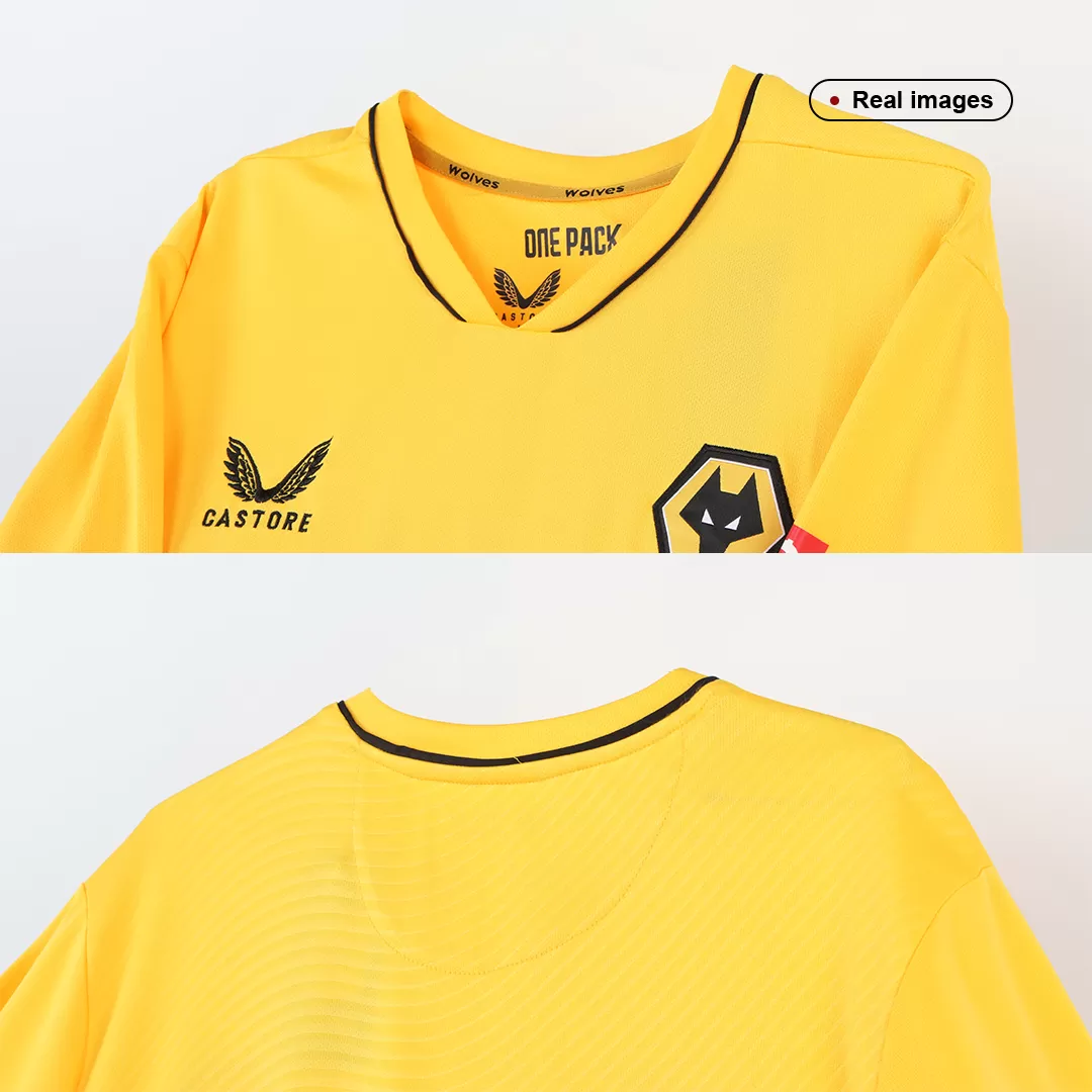 Wolves Soccer Jersey Away Replica 2021/22