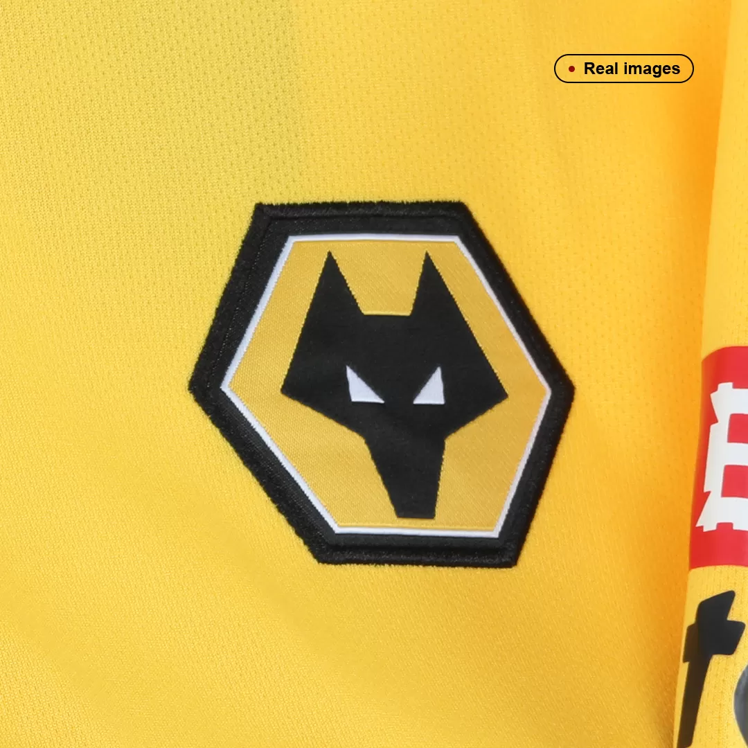 Wolves Soccer Jersey Away Replica 2021/22