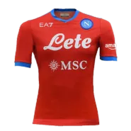 Authentic EA7 Napoli Fourth Away Soccer Jersey 2021/22 - soccerdealshop