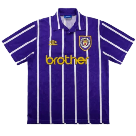 Retro 1993 Manchester City Away Soccer Jersey - soccerdeal