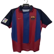 Retro 2003/04 Barcelona Home Soccer Jersey - soccerdealshop