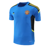 Replica Adidas Manchester United Training Soccer Jersey 2021/22 - Blue - soccerdealshop