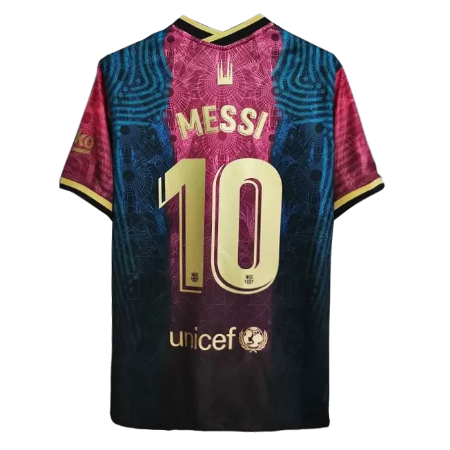 Lionel Messi Barcelona Nike 2021/22 Away Match Authentic Player Jersey -  Purple