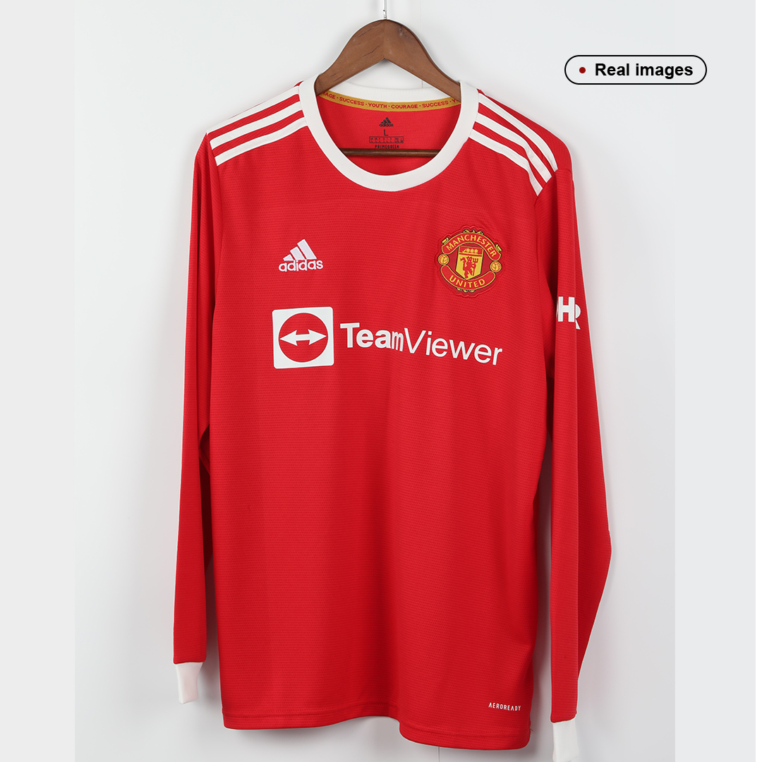 Adidas Manchester United Home Authentic 21/22 Soccer Jersey