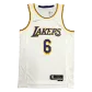 Los Angeles Lakers LeBron James #6 Swingman NBA Jersey - Icon Edition - soccerdeal