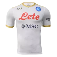 Napoli Away Soccer Jersey 2021/22 - soccerdeal