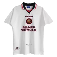 Retro 1996/97 Manchester United Away Soccer Jersey - soccerdeal