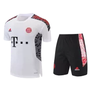 Adidas Bayern Munich Training Soccer Jersey Kit(Jersey+Shorts) 2021/22 - soccerdealshop