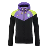 Nike Brazil Windbreaker Hoodie Jacket 2021/22 - soccerdealshop