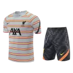 Nike Liverpool Training Soccer Jersey Kit(Jersey+Shorts) 2021/22 - soccerdealshop
