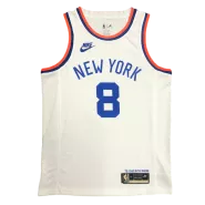 New York Knicks Kemba Walker #8 2021/22 Swingman NBA Jersey - Association Edition - soccerdeal