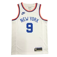 New York Knicks RJ Barrett #9 2021/22 Swingman NBA Jersey - Association Edition - soccerdeal