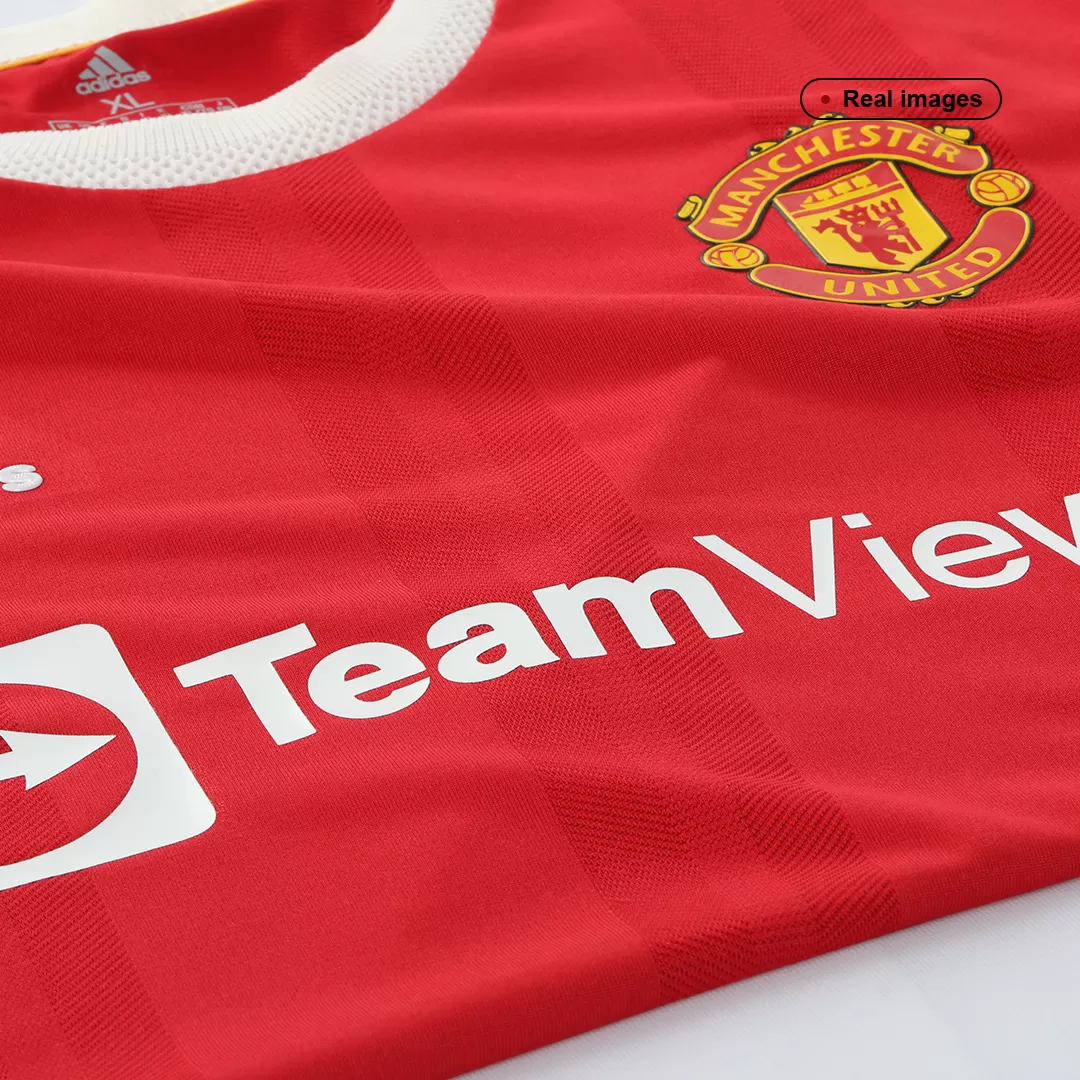 Adidas 2021-2022 Man Utd Authentic Home Shirt