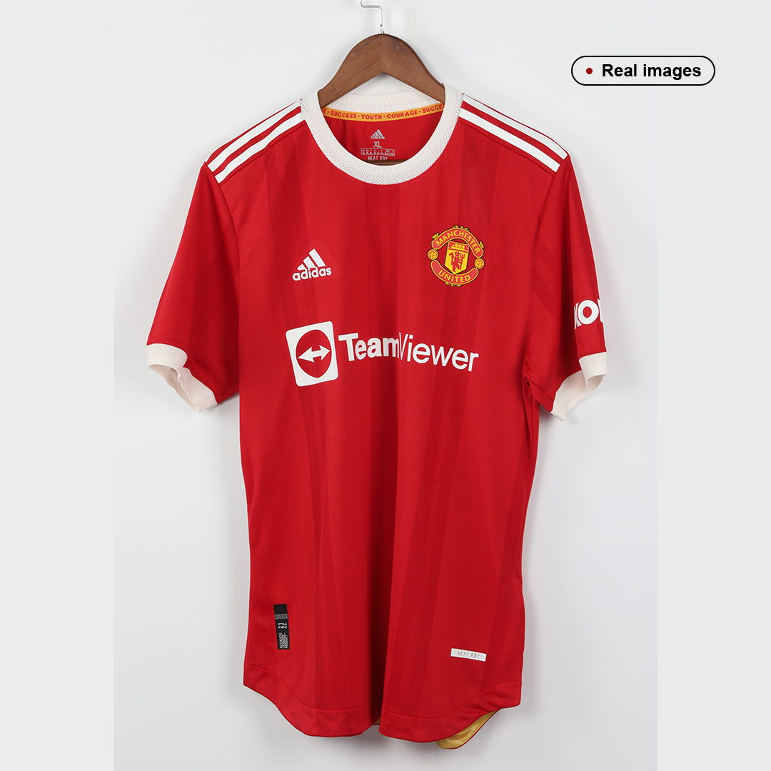 Adidas 2021-2022 Man Utd Authentic Home Shirt