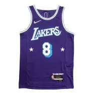 Los Angeles Lakers Kobe Bryant #8 2021/22 Swingman NBA Jersey - City Edition - soccerdeal