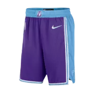 Los Angeles Lakers 2021/22 Swingman NBA Shorts - City Edition - soccerdeal