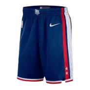 Brooklyn Nets 2021/22 Swingman NBA Shorts - City Edition - soccerdeal