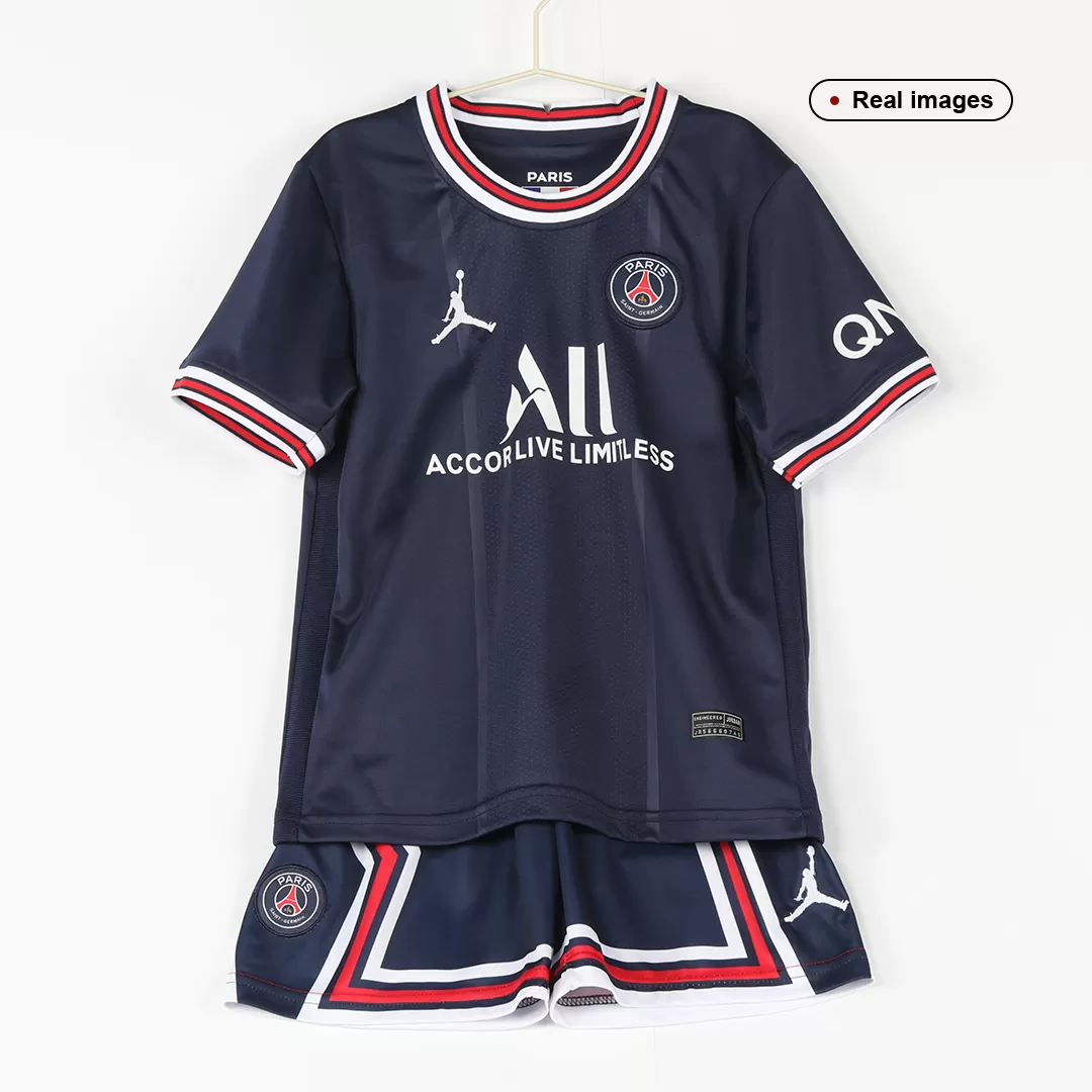 New soccer psg messi jr kids kit jersey with shorts for him