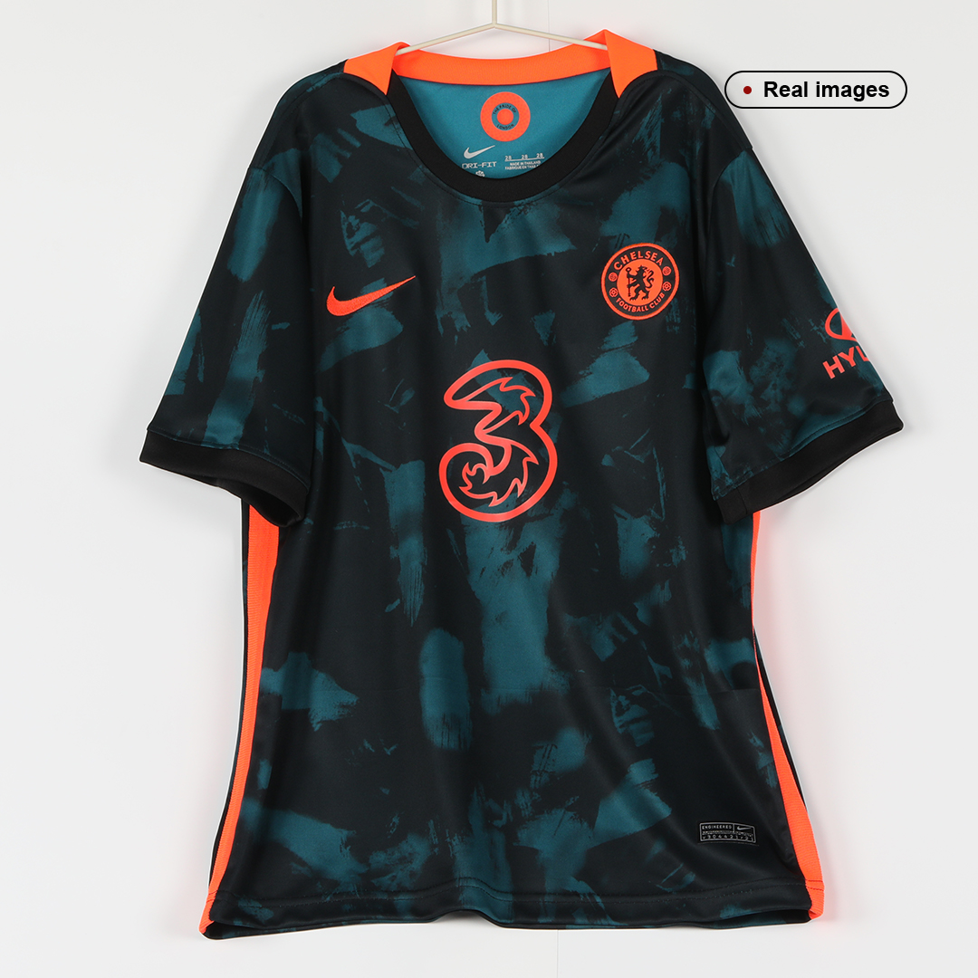 Kid's Chelsea Third Away Soccer Jersey Kit(Jersey+Shorts) 2021/22 - soccerdeal