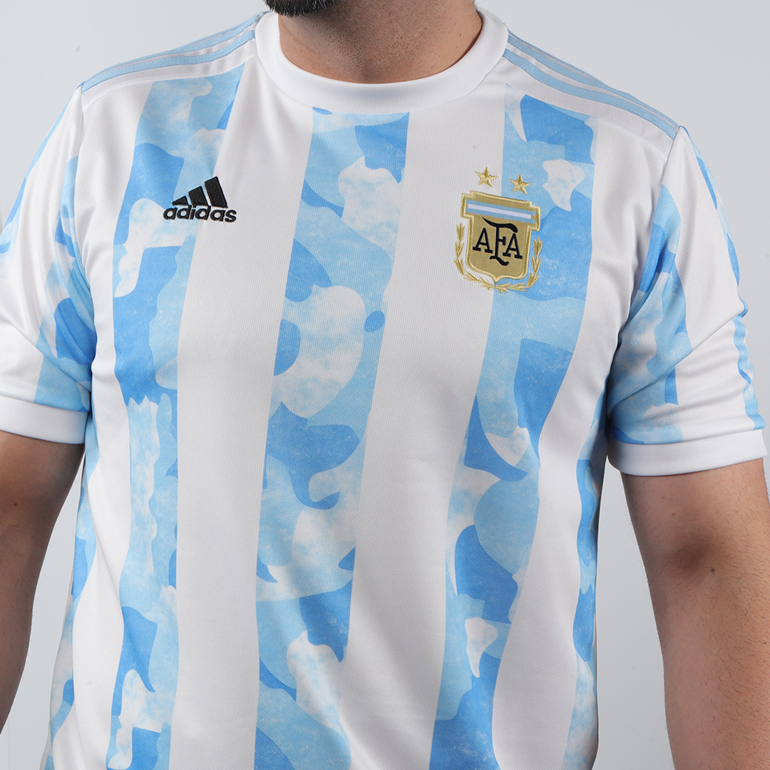 Argentina Authentic Home Jersey 2021 Winner Version By Adidas