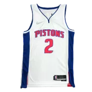Detroit Pistons Cade Cunningham #2 2021/22 Swingman NBA Jersey - Icon Edition - soccerdeal