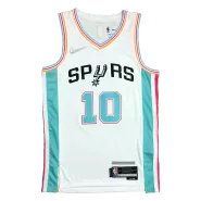 San Antonio Spurs DeMar DeRozan #10 2021/22 Swingman NBA Jersey - City Edition - soccerdeal