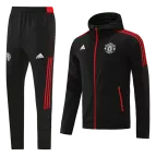 Adidas Manchester United Hoodie Training Jacket Kit (Jacket+Pants) 2021/22 - soccerdealshop