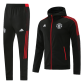 Adidas Manchester United Hoodie Training Jacket Kit (Jacket+Pants) 2021/22