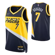Indiana Pacers Malcolm Brogdon #7 2021/22 Swingman NBA Jersey - City Edition - soccerdeal