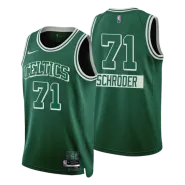 Boston Celtics Dennis Schroder #71 2021/22 Swingman NBA Jersey - City Edition - soccerdeal